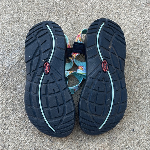 Chaco Sandals with Multicolor Straps and Black Soles - Picture 2 of 2